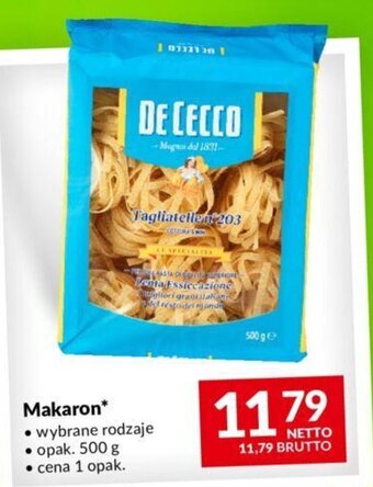 Makro Makaron 500g oferta