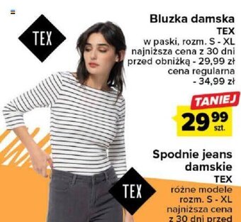 Carrefour Bluzka damska TEX oferta