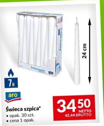 Makro Świeca szpica 30 szt. oferta