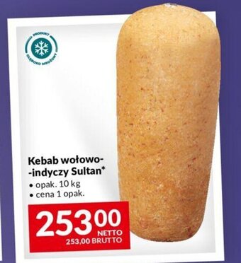 Kebab wołowo-indyczy Sultan* 10 kg