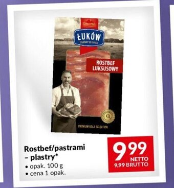 Makro Rostbef/pastrami - plastry* 100 g oferta