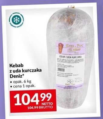 Kebab z uda kurczaka Deniz* 6 kg