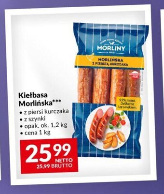 Makro Kiełbasa Morlińska*** 1 kg oferta