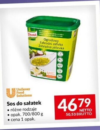 Makro Sos do sałatek 700/800 g oferta