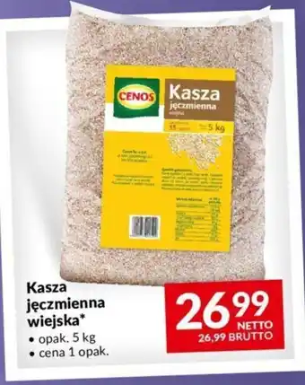 Makro Kasza jęczmienna wiejska 5kg oferta
