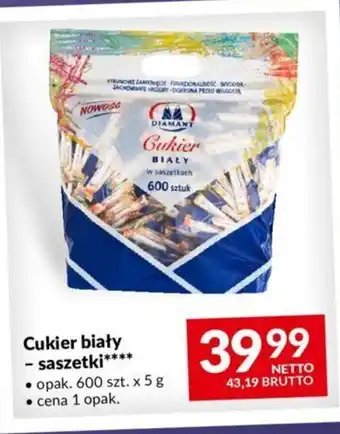 Makro Cukier biały - saszetki 600szt.x5g oferta