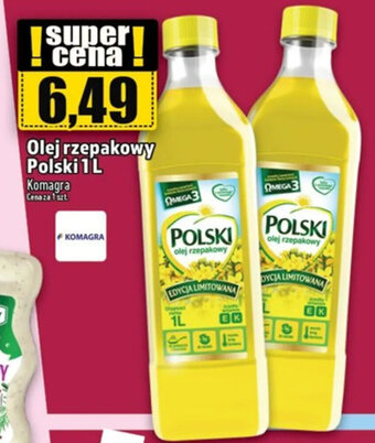 Topaz Olej rzepakowy Polski 1 L oferta