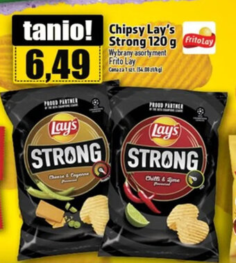 Topaz Chipsy Lay's Strong 120 g oferta