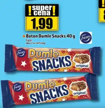 Baton Dumle Snacks 40 g Fazer