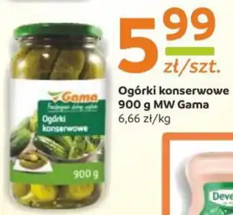 Gama MW Gama Ogórki konserwowe 900 g oferta