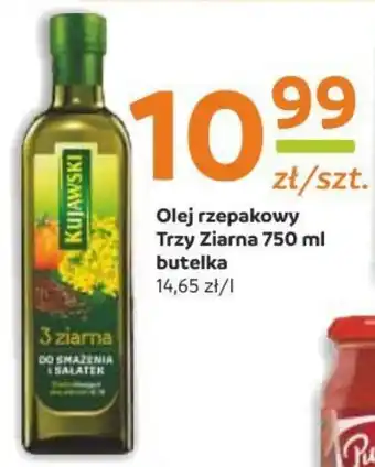 Gama Olej rzepakowy Trzy Ziarna 750 ml oferta
