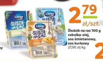 Gama Śledzik na raz 100 g cebulka-olej, sos śmietanowy, sos kurkowy oferta