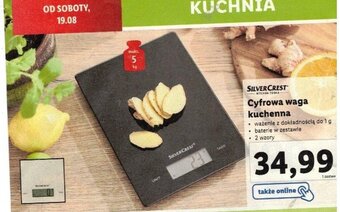 Lidl Cyfrowa waga kuchenna oferta