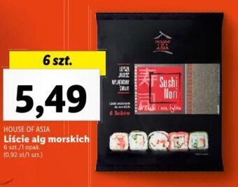 Lidl Liście alg morskich 6 szt. oferta
