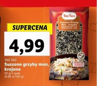 Lidl Suszone Grzyby Mun-krojone 50 g oferta
