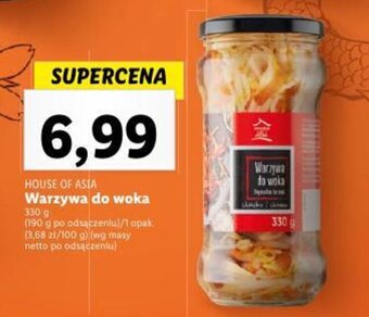 Lidl Warzywa do woka 330 g oferta
