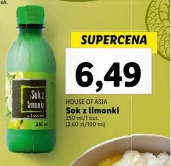 Sok z limonki 250 ml