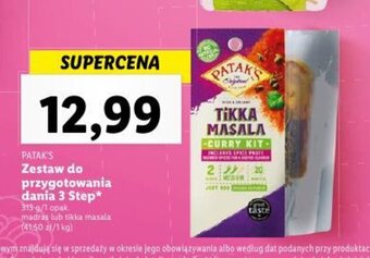 Lidl Zestaw do przygotowania dania 3 Step* 313 g oferta