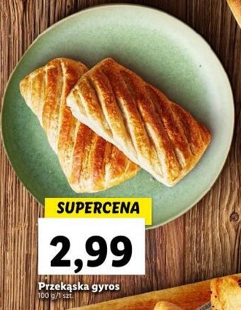 Lidl Przekąska gyros 100 g oferta