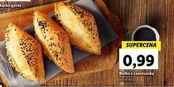 Lidl Bułka z czarnuszką 70 g oferta