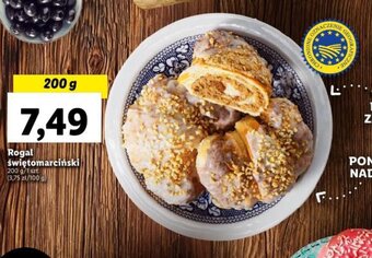 Lidl Rogal świętomarciński 200 g oferta