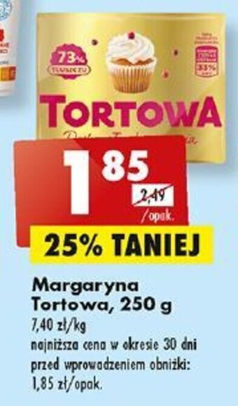 Biedronka Margaryna Tortowa, 250 g oferta