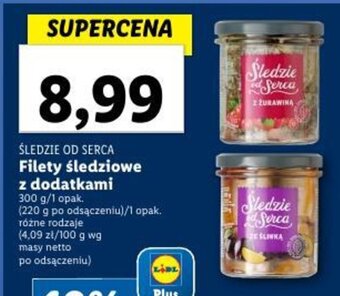 Lidl Filety śledziowe z dodatkami 300 g oferta