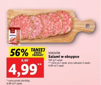 Lidl Salami w obsypce 100 g oferta