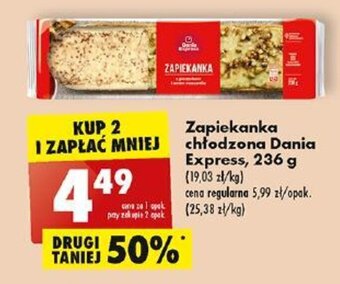 Biedronka Zapiekanka chłodzona Dania Express, 236 g oferta