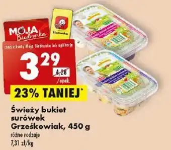 Biedronka Świeży bukiet surówek Grześkowiak, 450 g oferta