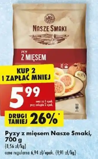 Biedronka Pyzy z mięsem Nasze Smaki, 700 g oferta