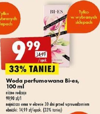 Biedronka Woda perfumowana Bi-es, 100 ml oferta