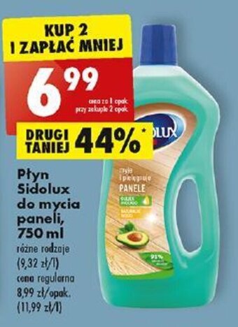 Biedronka Płyn Sidolux do mycia paneli, 750 ml oferta