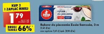 Biedronka Rękaw do pieczenia Zosia Samosia, 3 m oferta