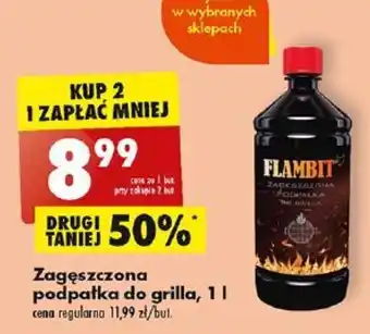 Biedronka Zagęszczona podpałka do grilla, 1l oferta