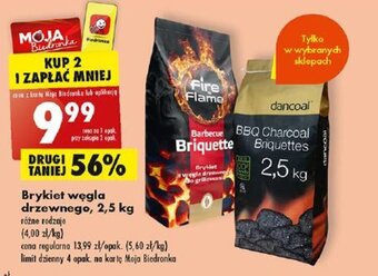 Biedronka Brykiet węgla drzewnego, 2,5 kg oferta