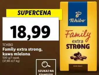 Lidl TCHIBO Family extra strong, kawa mielona 500 g/1 opak. oferta