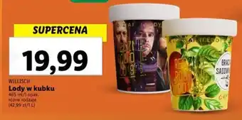 Lidl WILLISCH Lody w kubku 465 ml/1 opak. oferta
