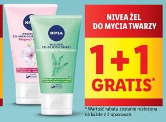 Lidl NIVEA ŻEL DO MYCIA TWARZY oferta