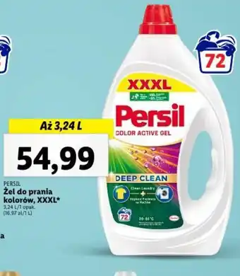 Lidl PERSIL Żel do prania kolorów, XXXL 3,24l oferta