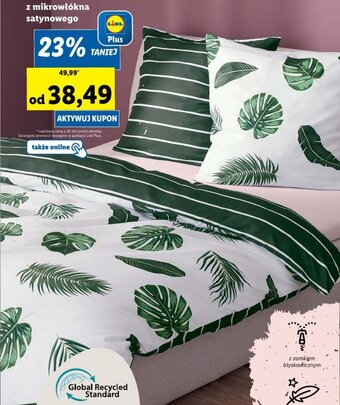 Lidl Pościel z mikrowłókna satynowego oferta