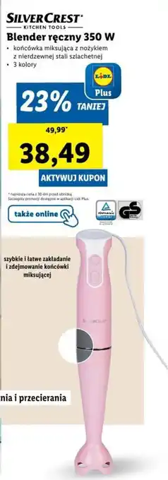 Lidl SILVERCREST Blender ręczny 350 W oferta