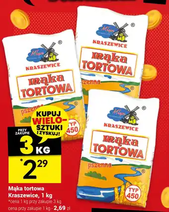 Twój Market Mąka tortowa Kraszewice, 1 kg oferta