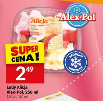 Twój Market Lody Alicja Alex-Pol, 250 ml oferta