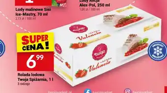 Rolada lodowa Twoja Spiżarnia, 1l