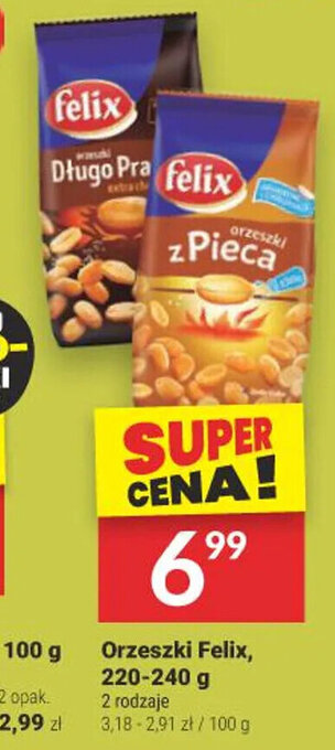 Twój Market Orzeszki Felix, 220-240 g oferta