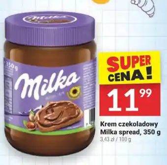 Twój Market Krem czekoladowy Milka spread, 350 g oferta