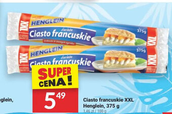 Twój Market Ciasto francuskie XXL Henglein, 375 g oferta