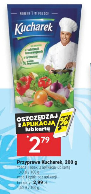 Twój Market Przyprawa Kucharek, 200 g oferta