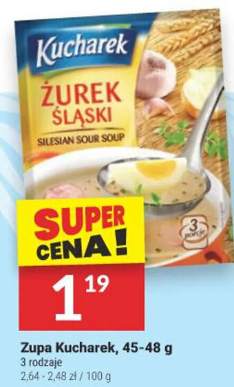 Twój Market Zupa Kucharek, 45-48 g oferta